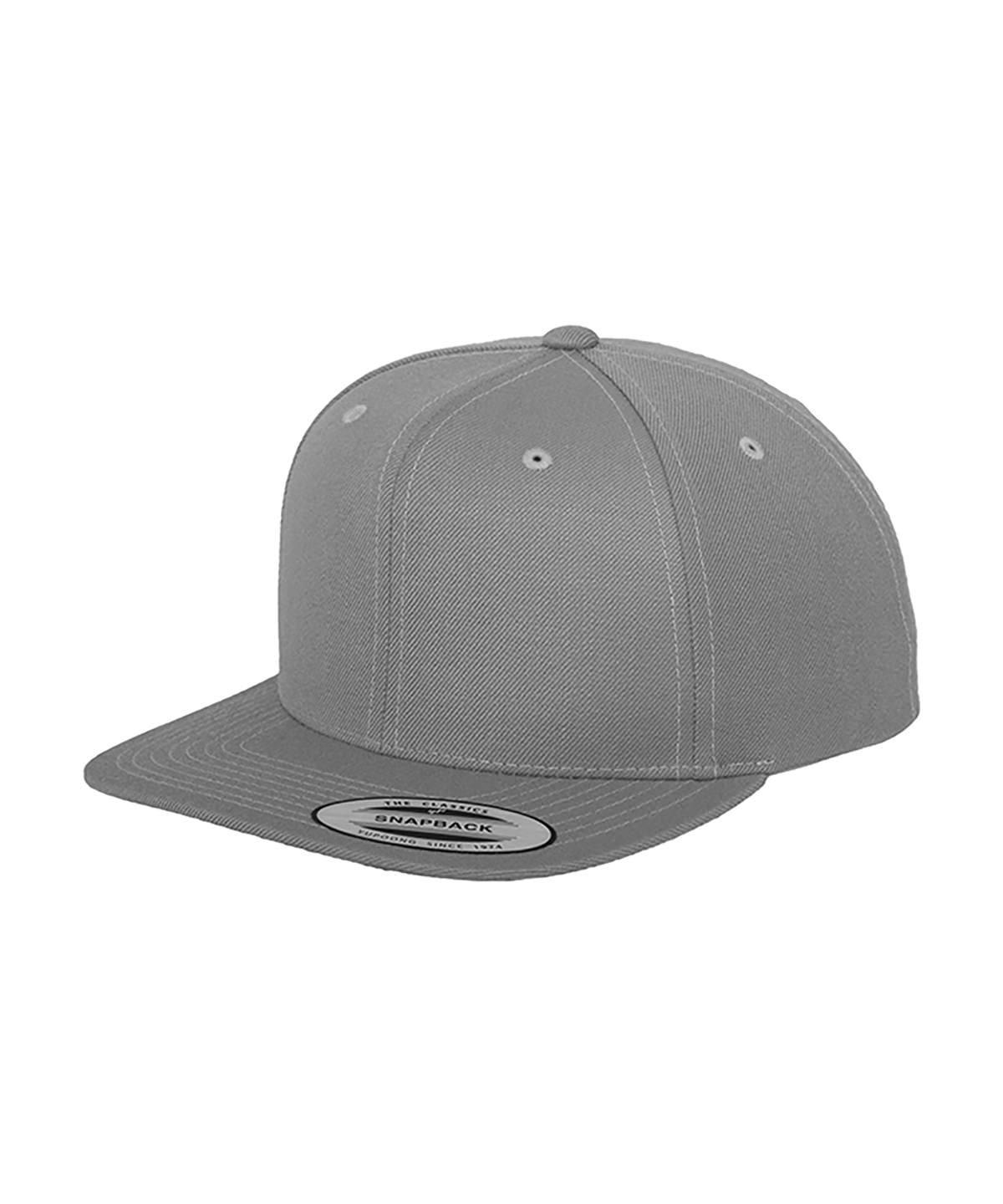 Yupoong Premium Classic Snapback Wool Blend Cap