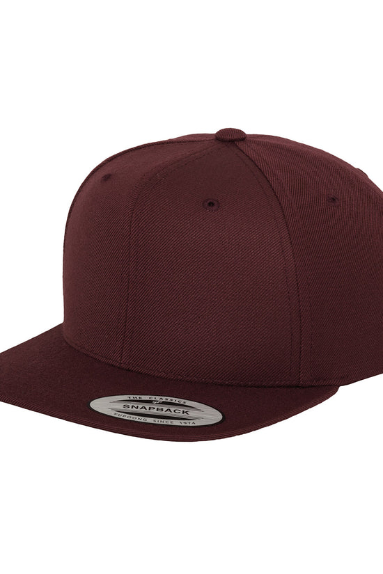 Yupoong Premium Classic Snapback Wool Blend Cap