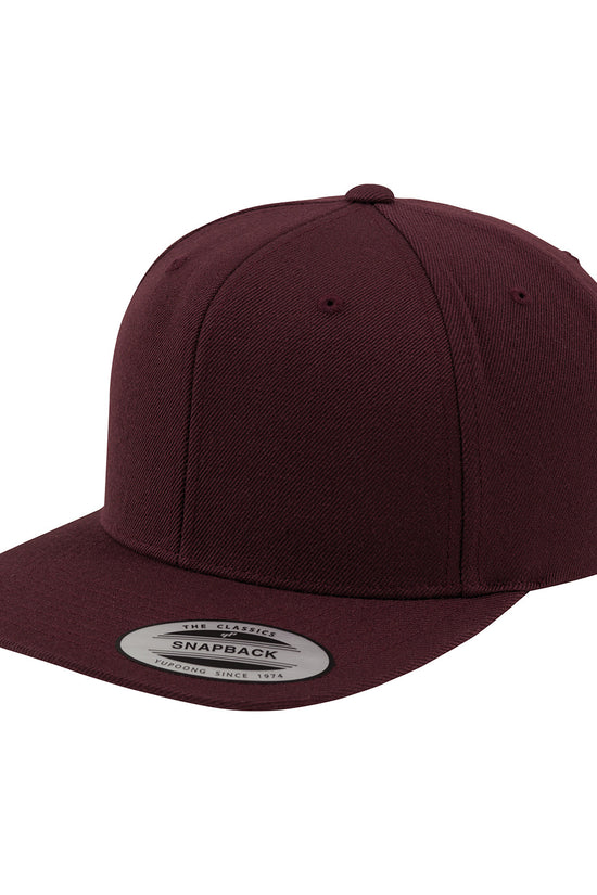 Yupoong Premium Classic Snapback Wool Blend Cap