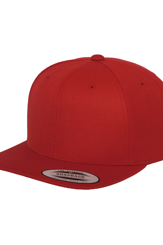 Yupoong Premium Classic Snapback Wool Blend Cap