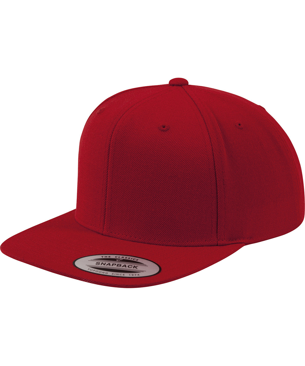 Yupoong Premium Classic Snapback Wool Blend Cap