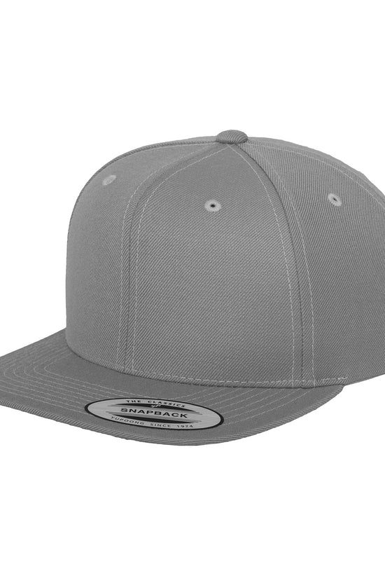 Yupoong Premium Classic Snapback Wool Blend Cap