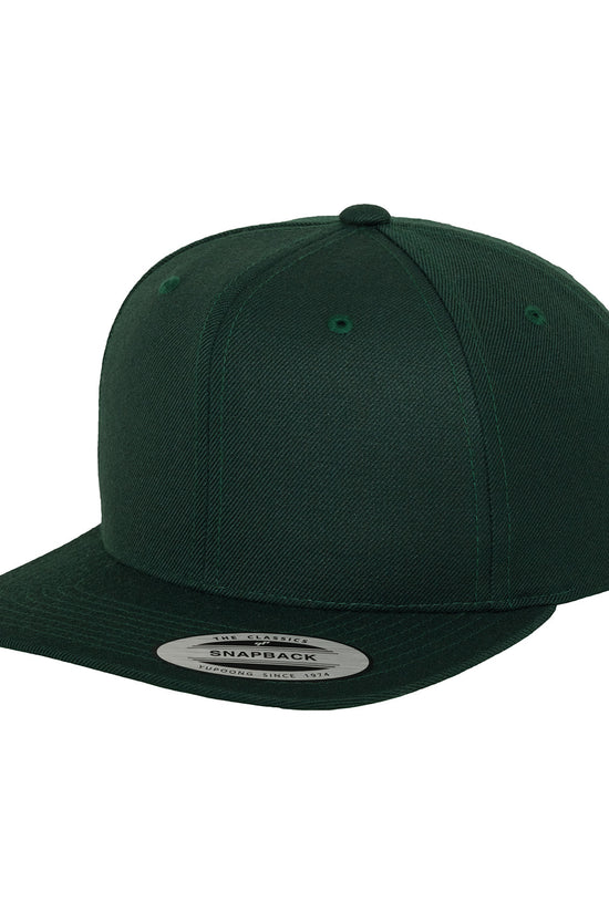 Yupoong Premium Classic Snapback Wool Blend Cap