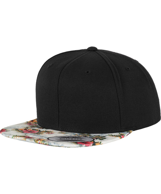 Flexfit Designer Fashion Print Snapback Cap by Yupoong