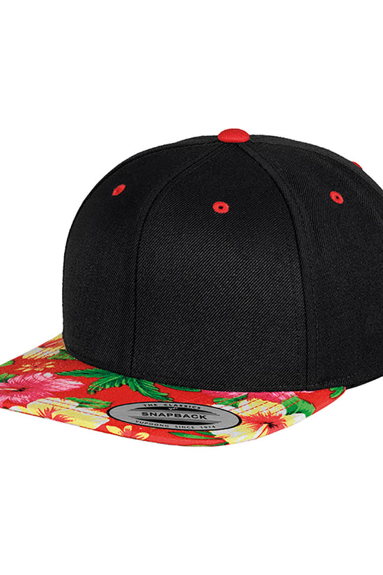 Flexfit Designer Fashion Print Snapback Cap by Yupoong