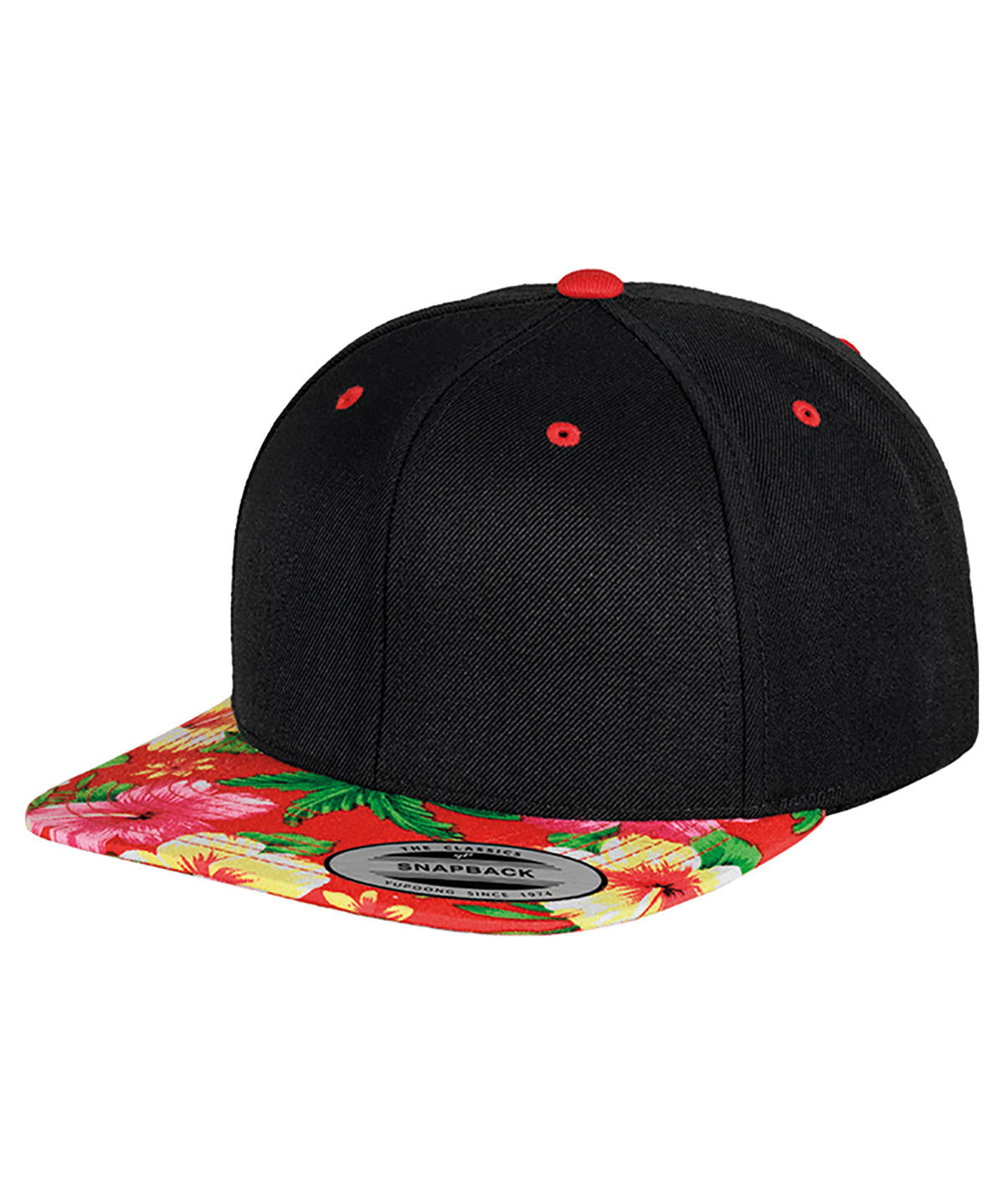 Flexfit Designer Fashion Print Snapback Cap by Yupoong