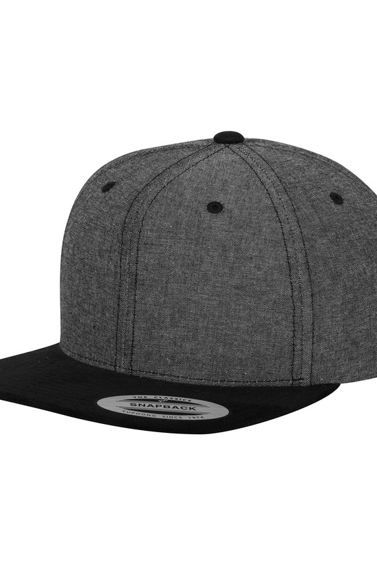 ChambraySuede Snapback Cap for Adults