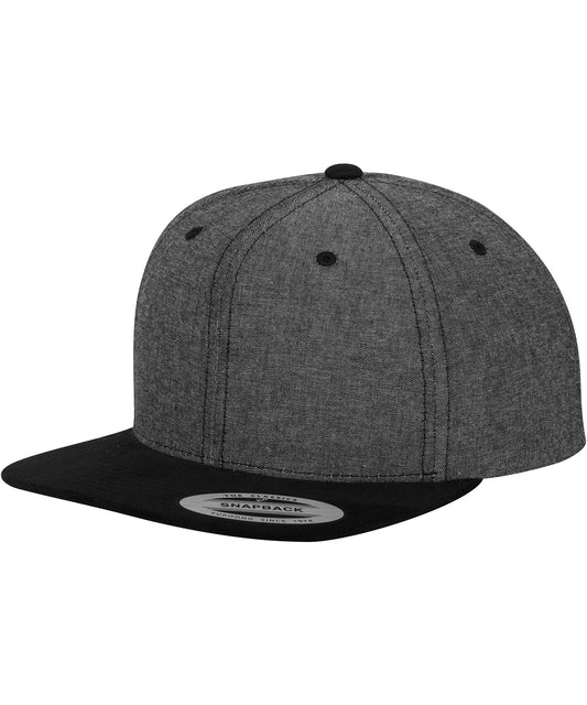 ChambraySuede Snapback Cap for Adults