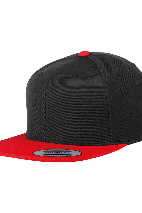 Flexfit Varsity Snapback Caps by Yupoong Premium Wool Blend