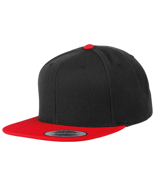 Flexfit Varsity Snapback Caps by Yupoong Premium Wool Blend