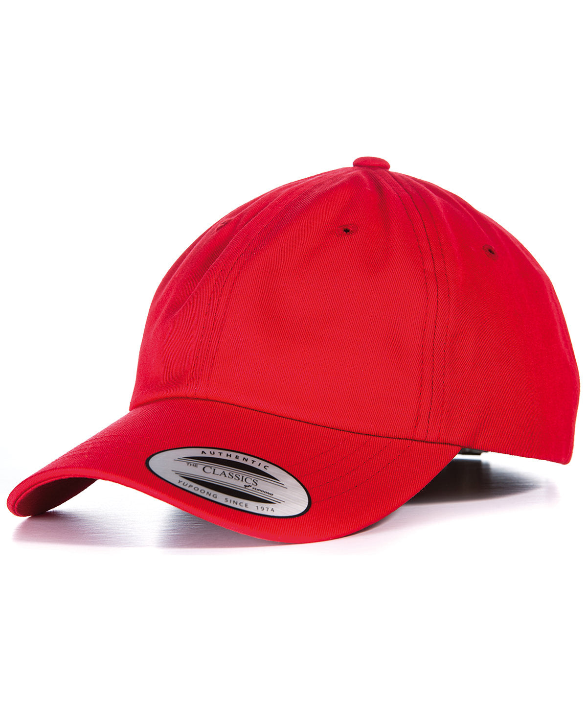 Flexfit by Yupoong Unstructured Cotton Dad Hat with Adjustable Brass Buckle Closure