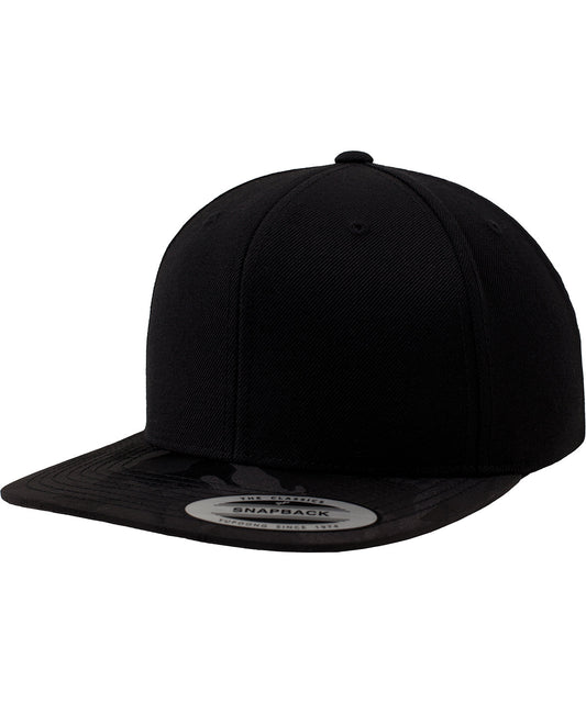 Flexfit Camo Visor Snapback Cap 6089CV Unisex Adult