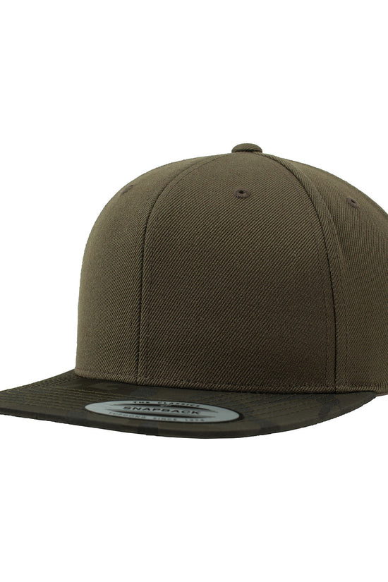 Flexfit Camo Visor Snapback Cap 6089CV Unisex Adult