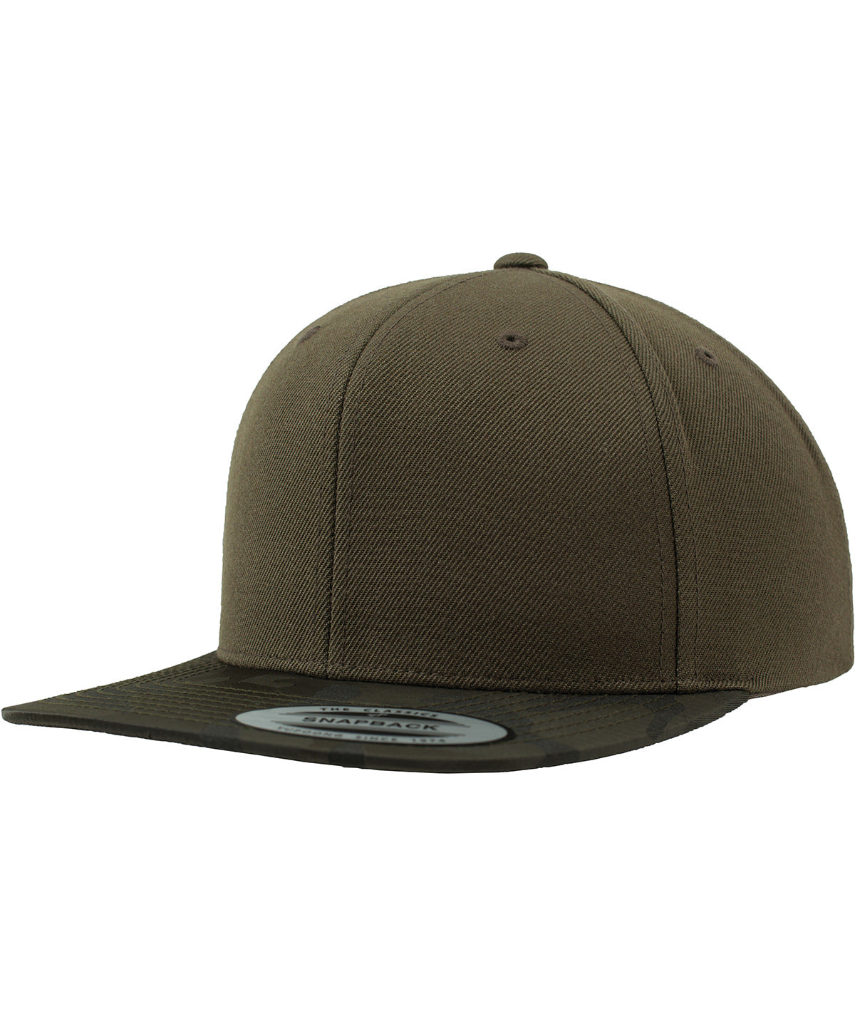 Flexfit Camo Visor Snapback Cap 6089CV Unisex Adult
