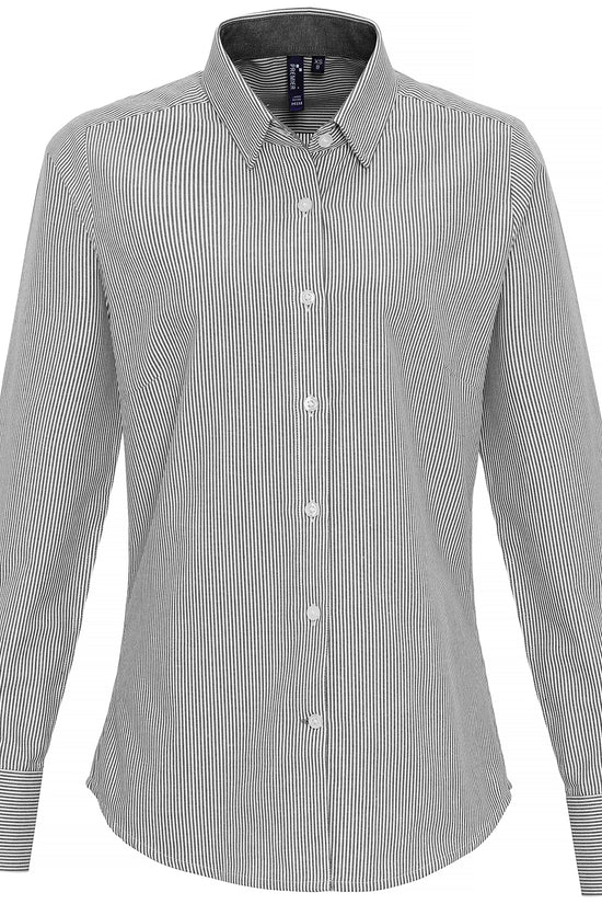 Striped CottonRich Oxford Blouse for Women
