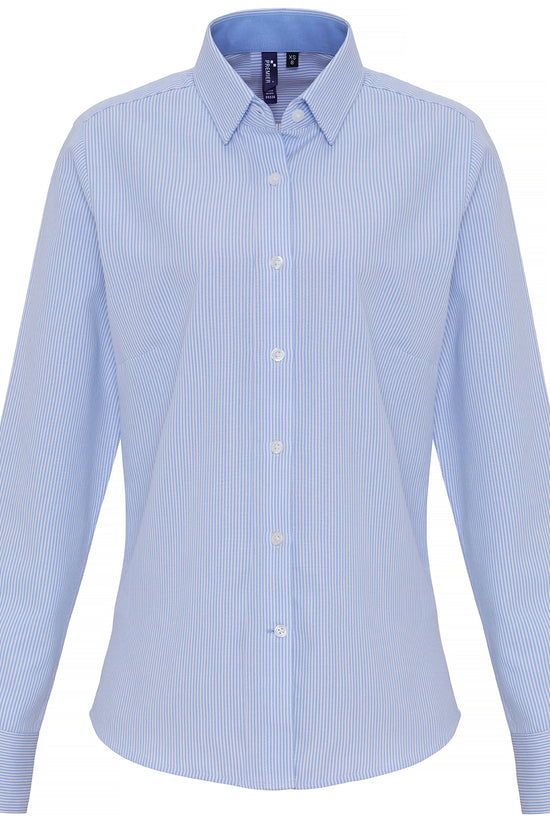 Striped CottonRich Oxford Blouse for Women
