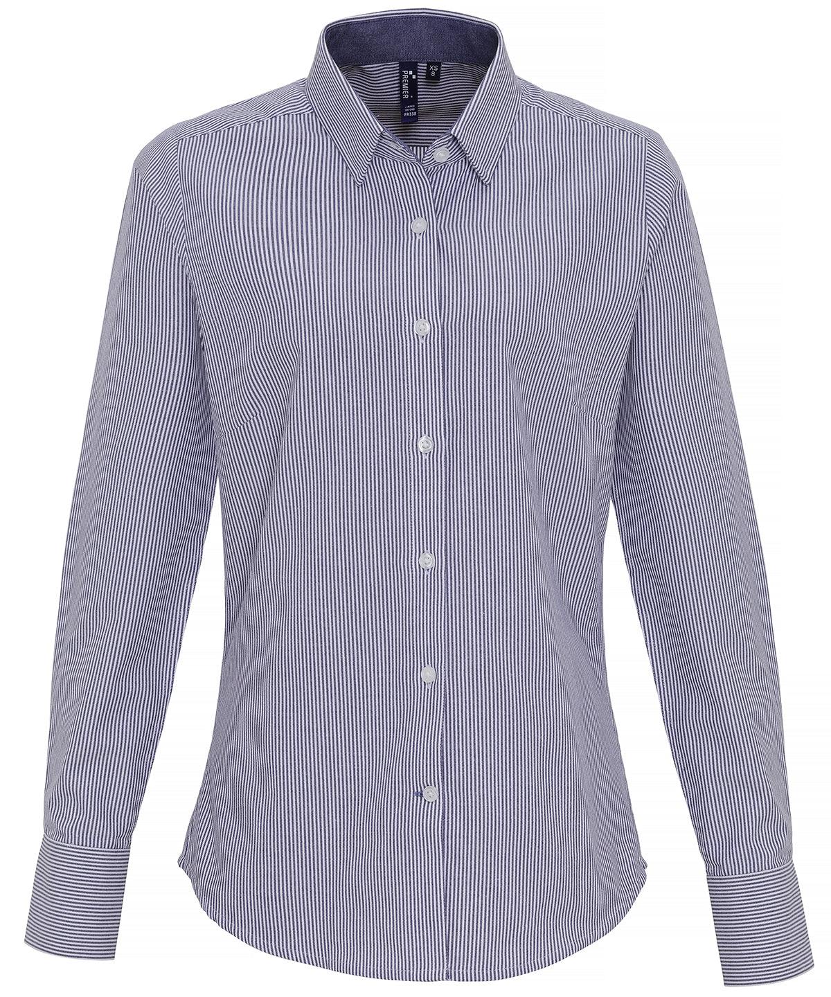 Striped CottonRich Oxford Blouse for Women