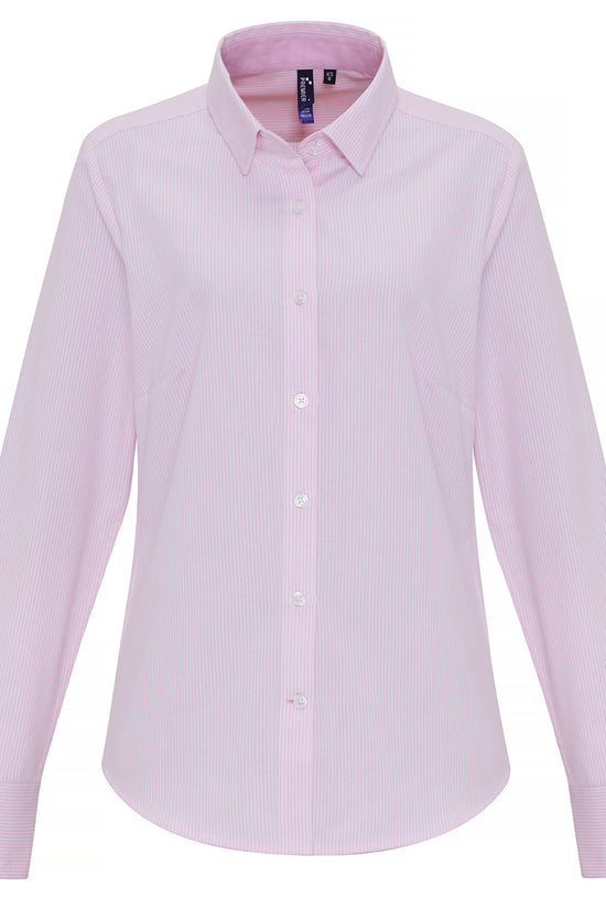 Striped CottonRich Oxford Blouse for Women