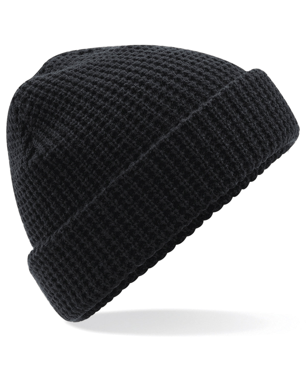 Beechfield Classic Waffle Knit Beanie Unisex Adult Headwear