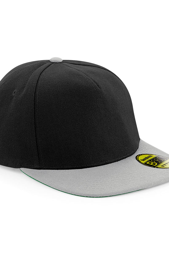 Beechfield Original Flat Peak Snapback Cap Unisex Adult Headwear Raladeal