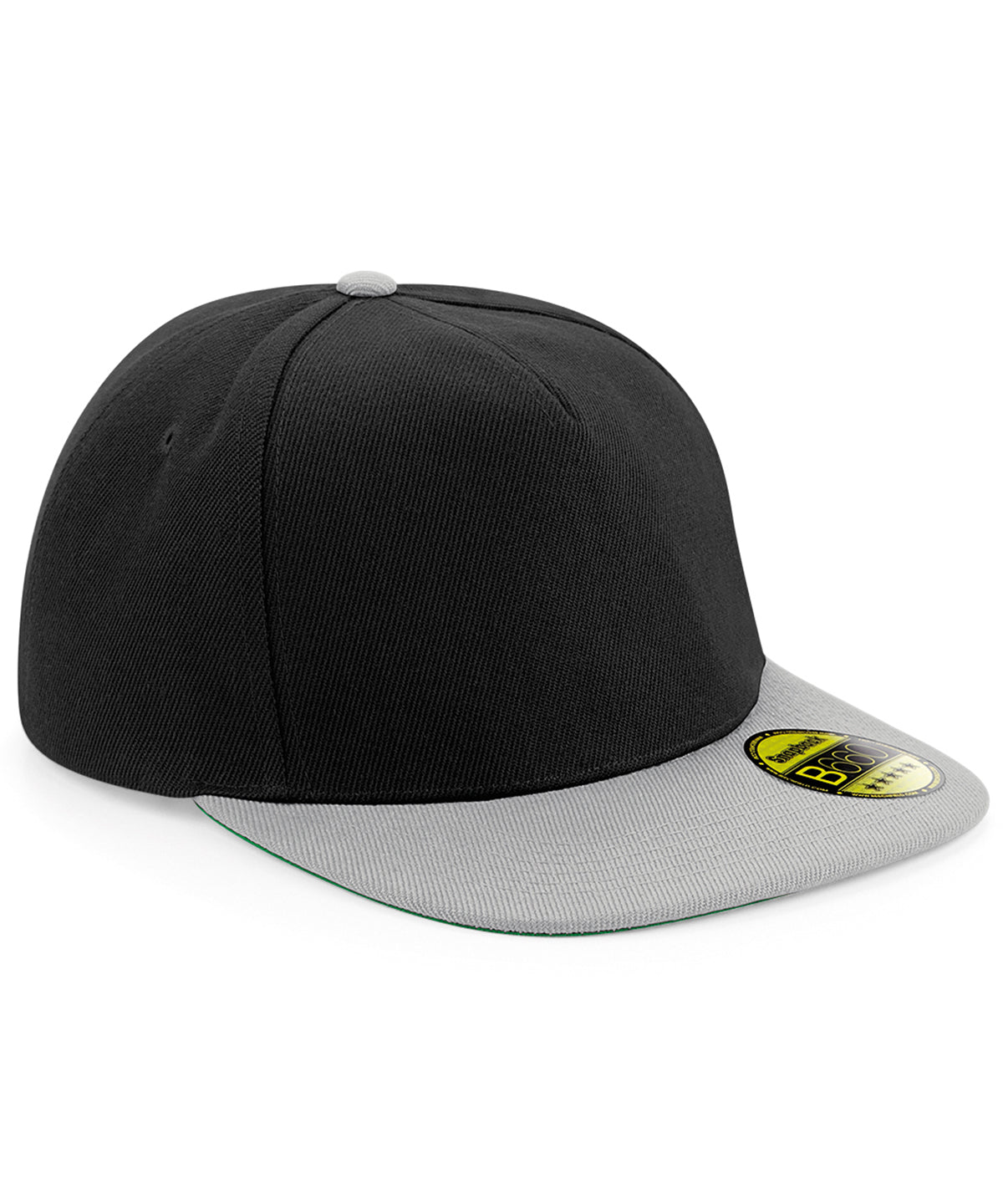 Beechfield Original Flat Peak Snapback Cap Unisex Adult Headwear Raladeal