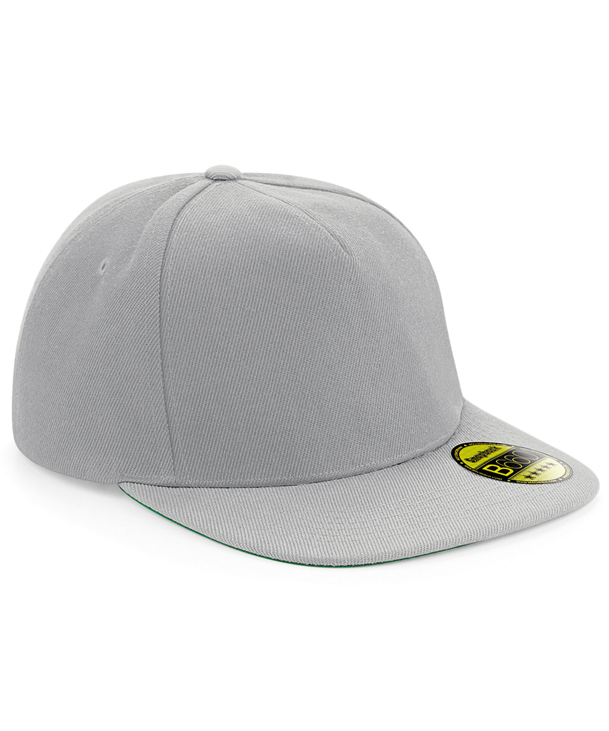 Beechfield Original Flat Peak Snapback Cap Unisex Adult Headwear Raladeal