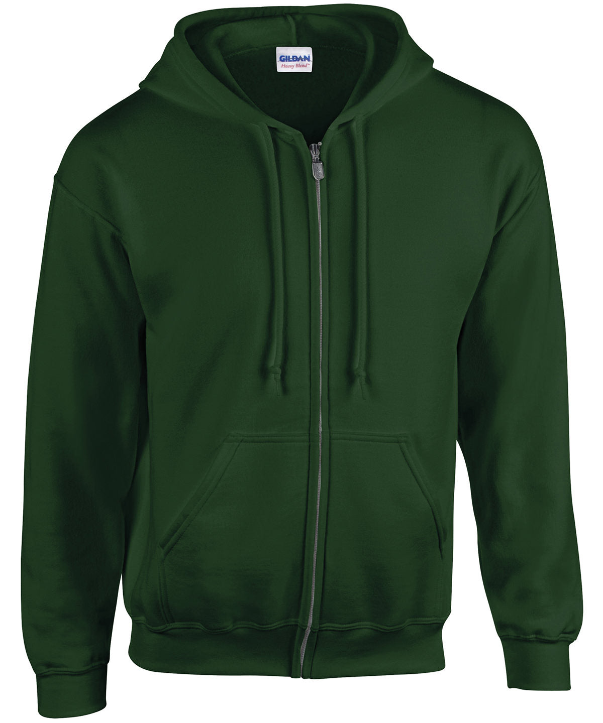 Gildan Heavy Blend Full Zip Hooded Sweatshirt Unisex Adult Plus Sizes