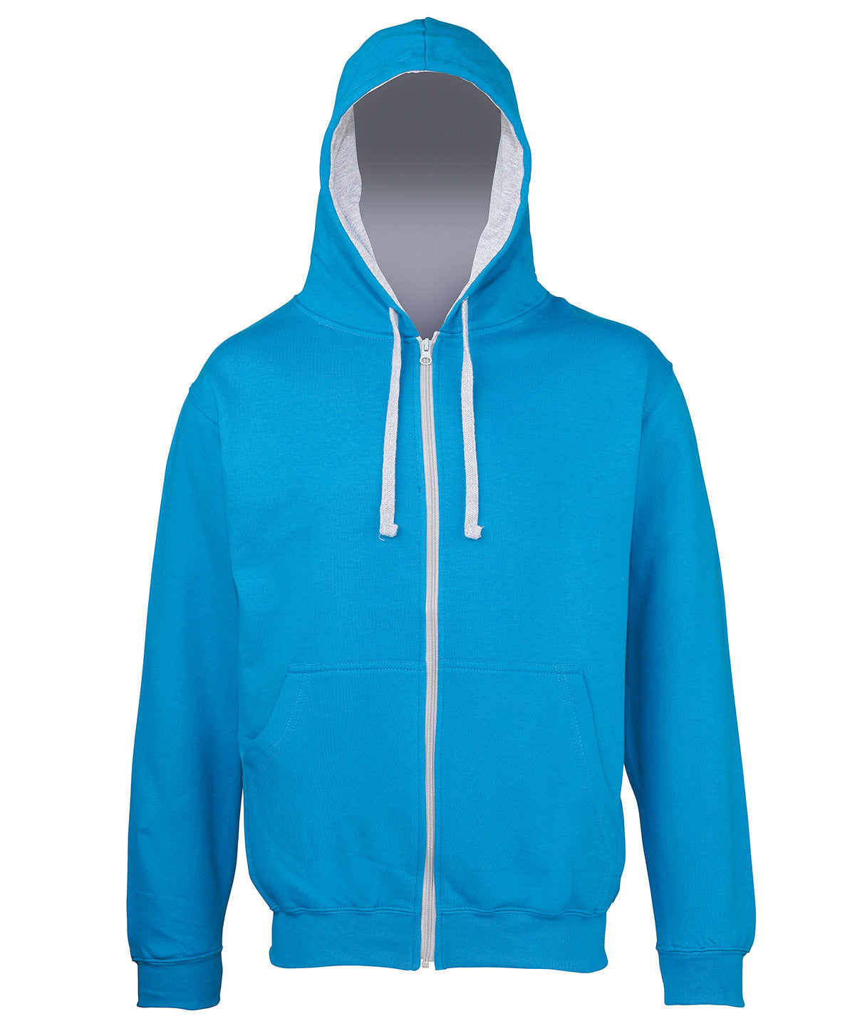 AWDis Varsity Zoodie Hoodies Unisex Adult FullZip