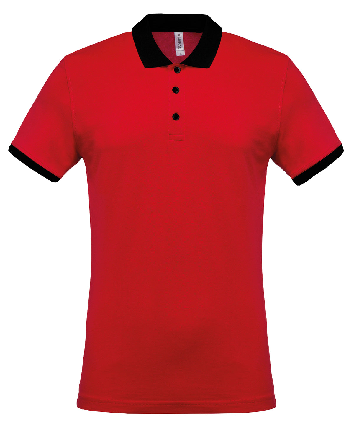 Kariban Twotone Piqu Polo Shirt for Men Casual Male Adult Polos