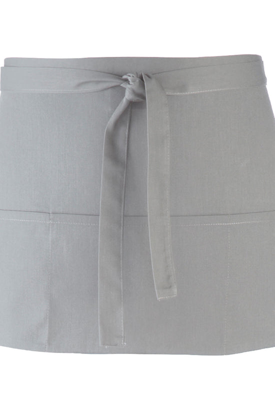 Premier Colours 3Pocket Apron Short Waist Apron with Open Pockets