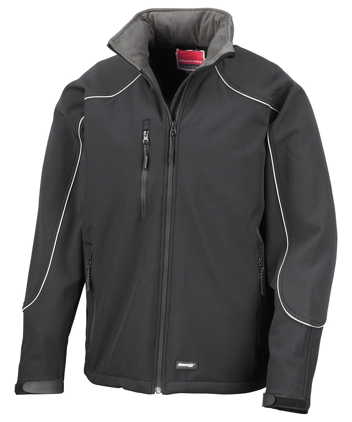 Waterproof Hooded Softshell Jacket for Men Plus Sizes