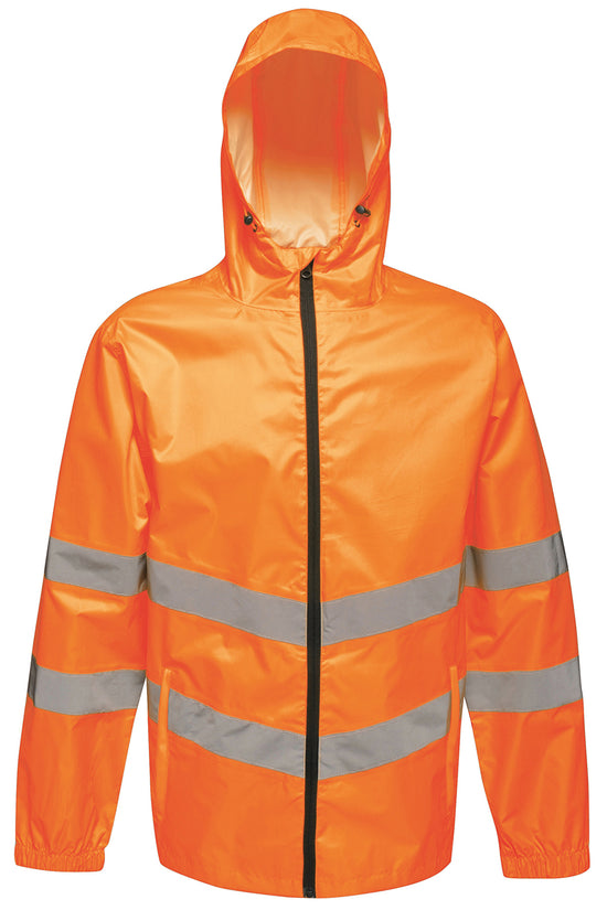 Regatta High Visibility Pro Packaway Jacket Male Adult