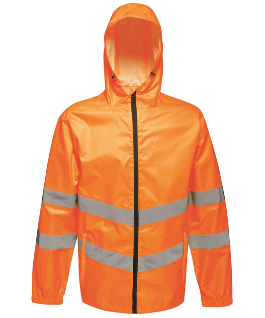 Regatta High Visibility Pro Packaway Jacket Male Adult