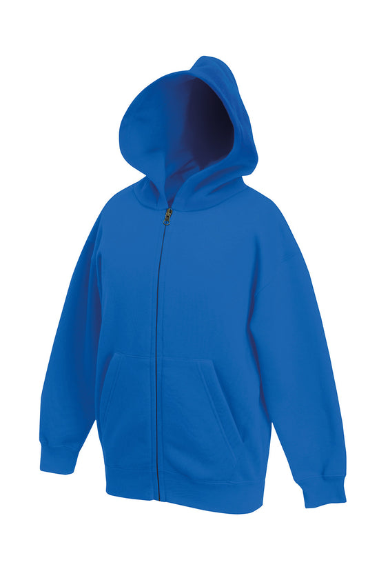 Kids Classic Hooded Sweat Jacket Fruit of the Loom Hoodies