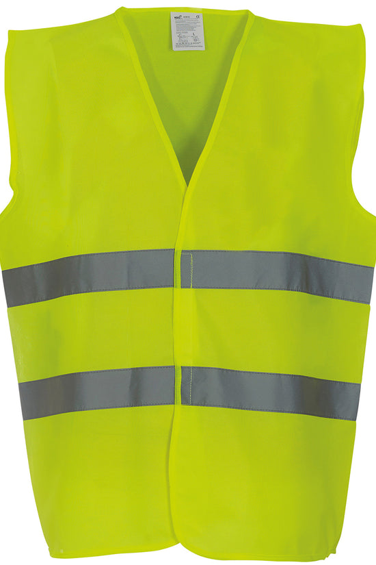 Yoko HiVis 2Band Safety Vest HVW102 Plus Size