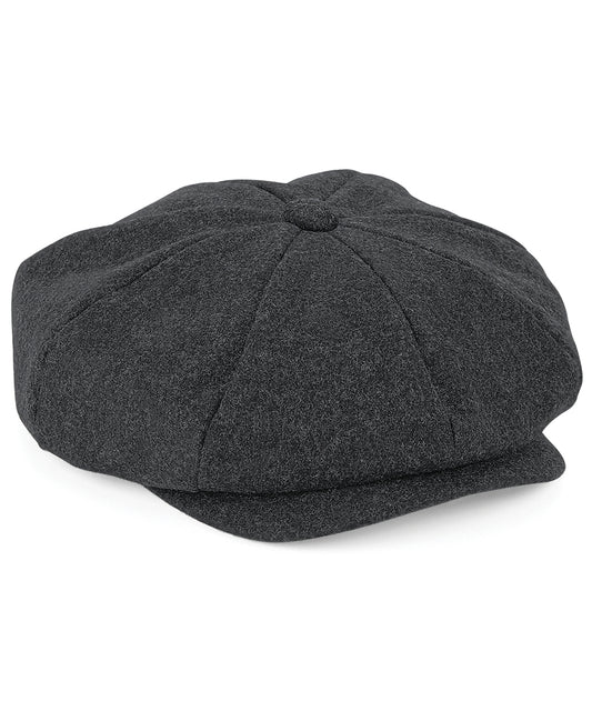 Melton Wool Baker Boy Cap Unisex Adult Headwear
