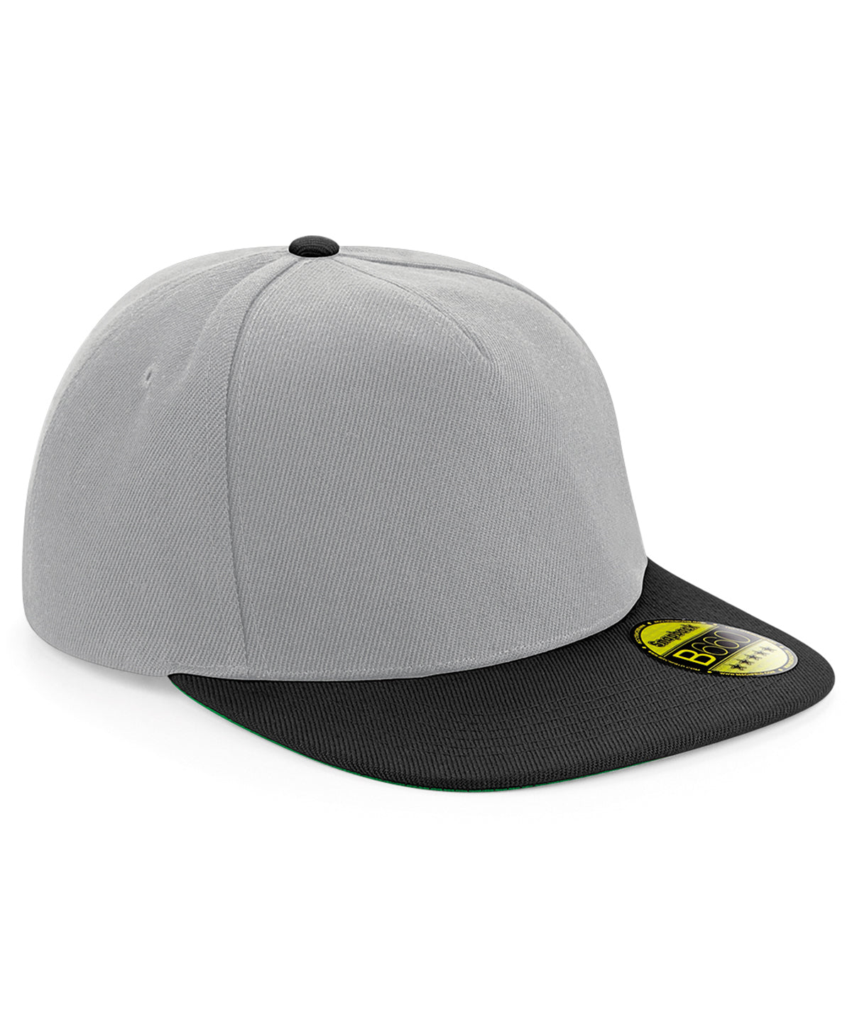 Beechfield Original Flat Peak Snapback Cap Unisex Adult Headwear Raladeal