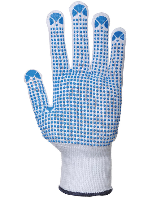 Portwest Nylon Polka Dot Gloves Enhanced Grip and Dexterity