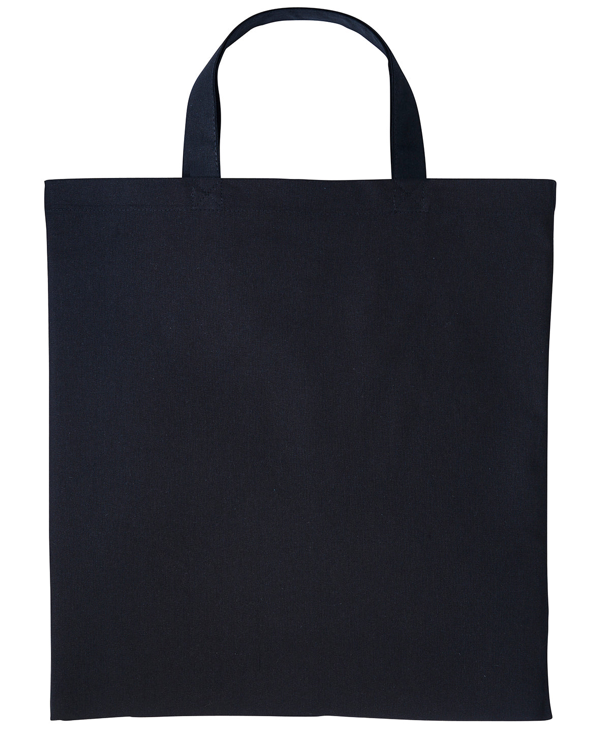 EcoFriendly Cotton Shopper Bag with Short Handles Unisex Adult Bags
