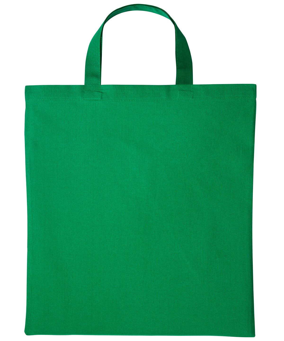 EcoFriendly Cotton Shopper Bag with Short Handles Unisex Adult Bags