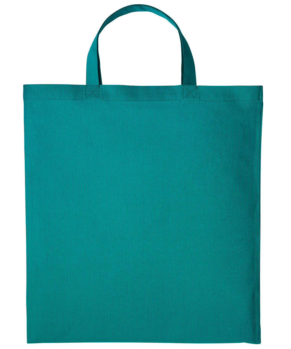 EcoFriendly Cotton Shopper Bag with Short Handles Unisex Adult Bags