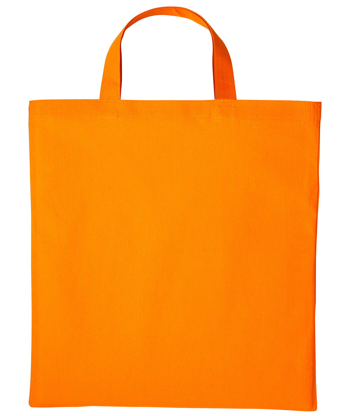 EcoFriendly Cotton Shopper Bag with Short Handles Unisex Adult Bags