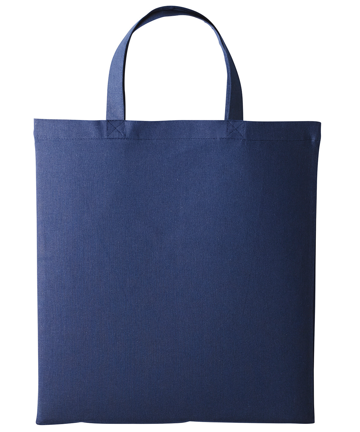 EcoFriendly Cotton Shopper Bag with Short Handles Unisex Adult Bags