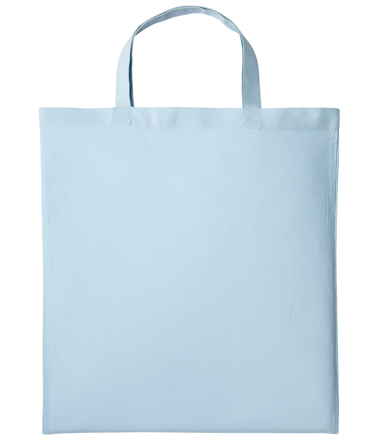 EcoFriendly Cotton Shopper Bag with Short Handles Unisex Adult Bags