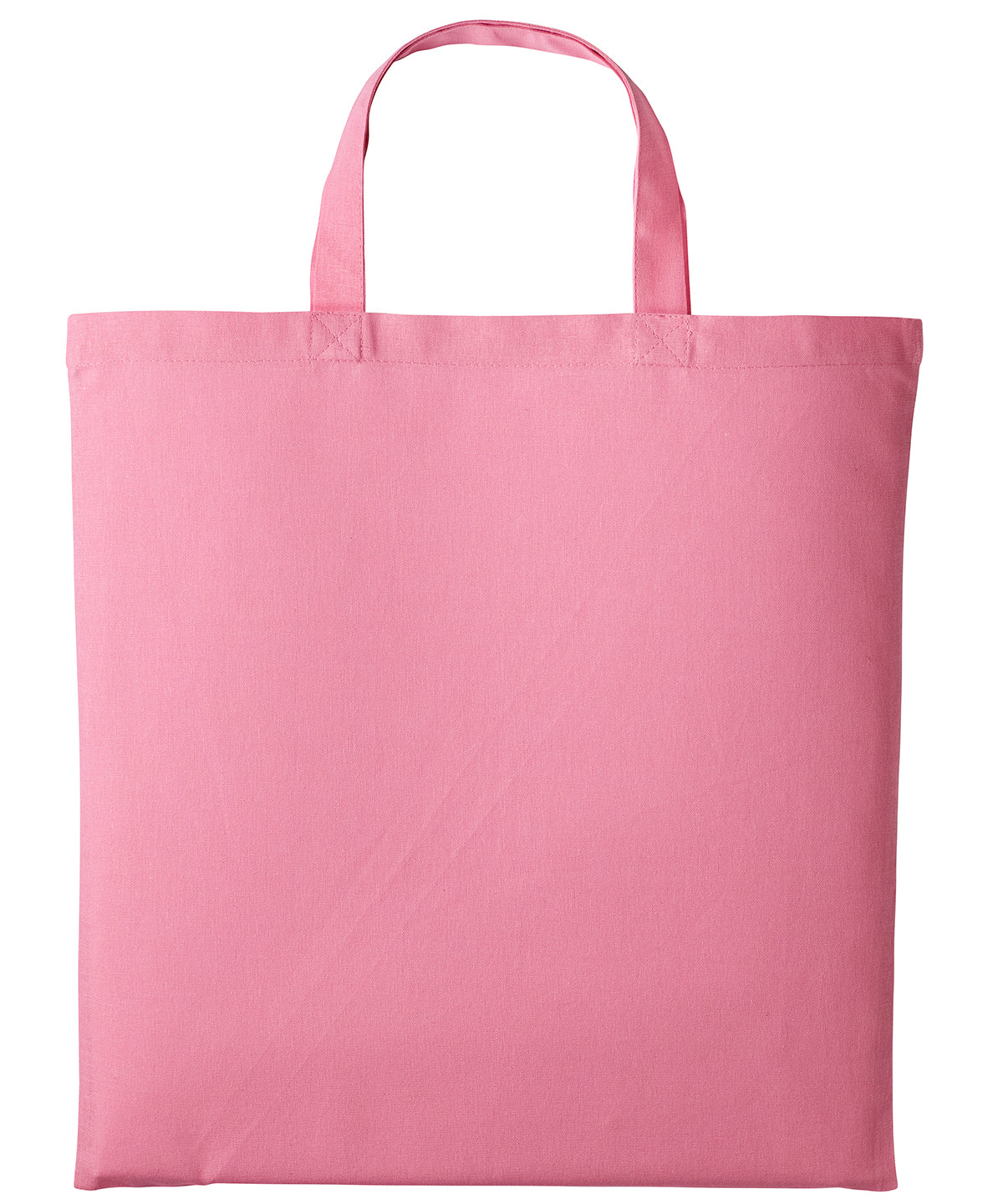 EcoFriendly Cotton Shopper Bag with Short Handles Unisex Adult Bags