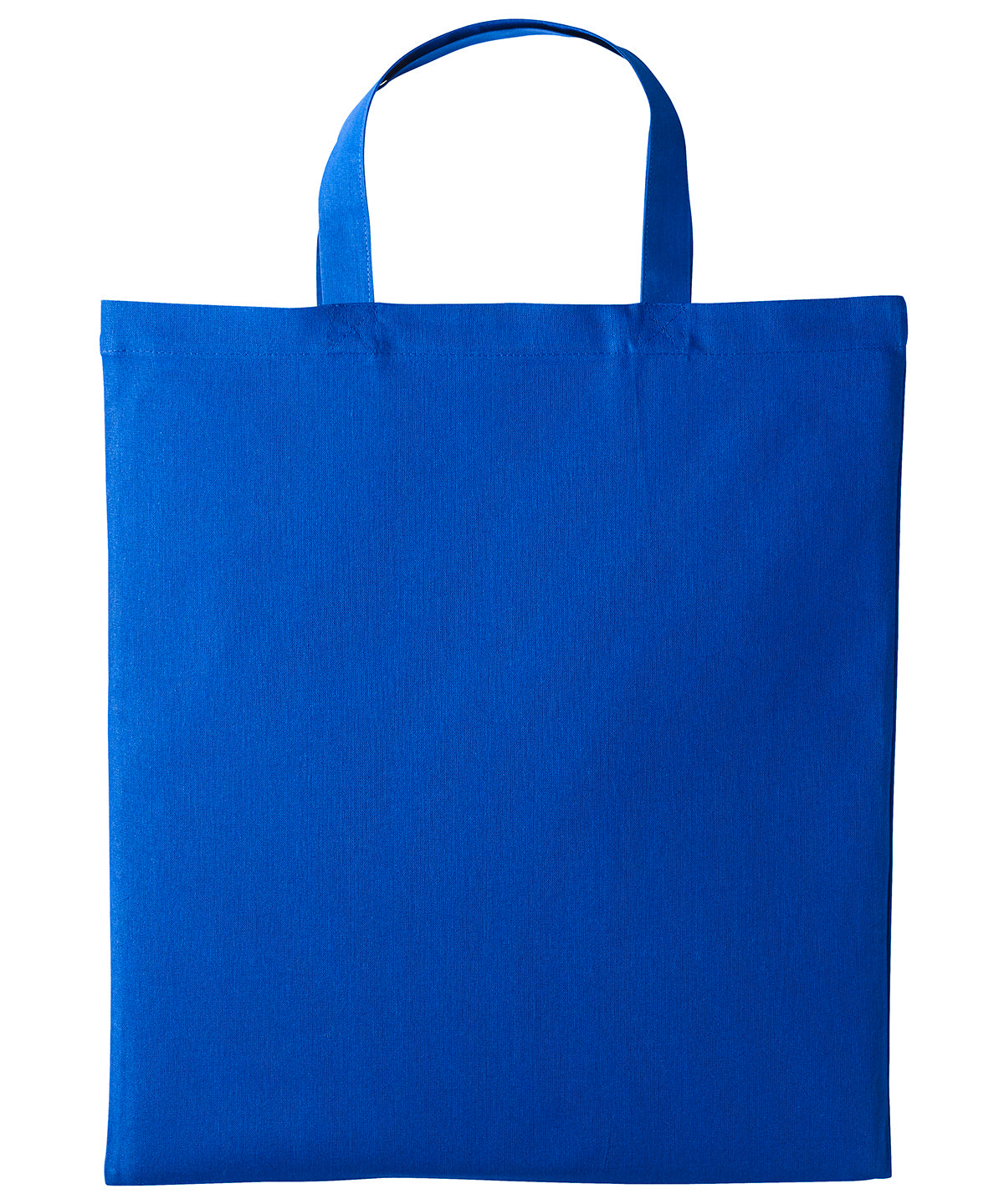 EcoFriendly Cotton Shopper Bag with Short Handles Unisex Adult Bags