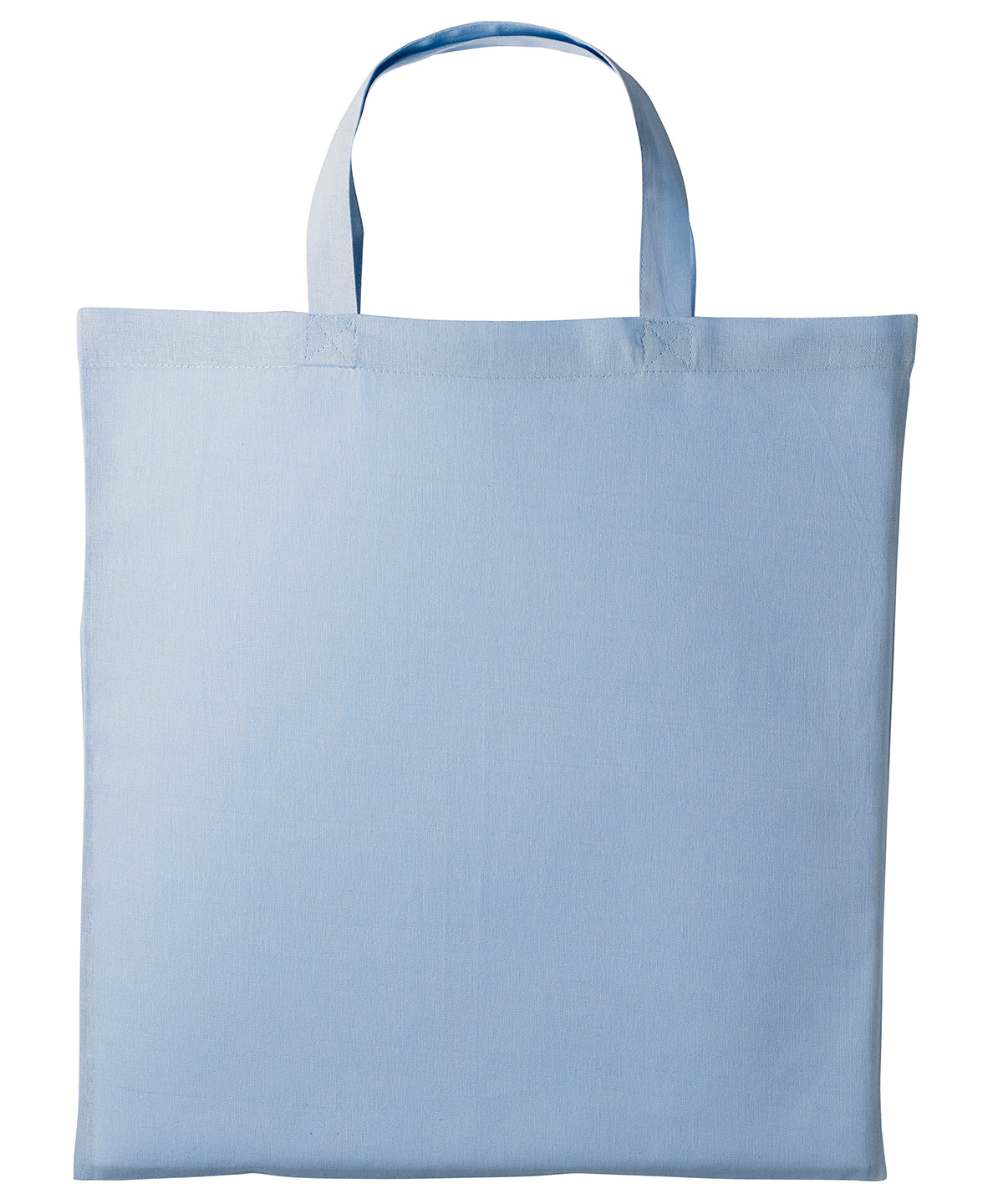 EcoFriendly Cotton Shopper Bag with Short Handles Unisex Adult Bags