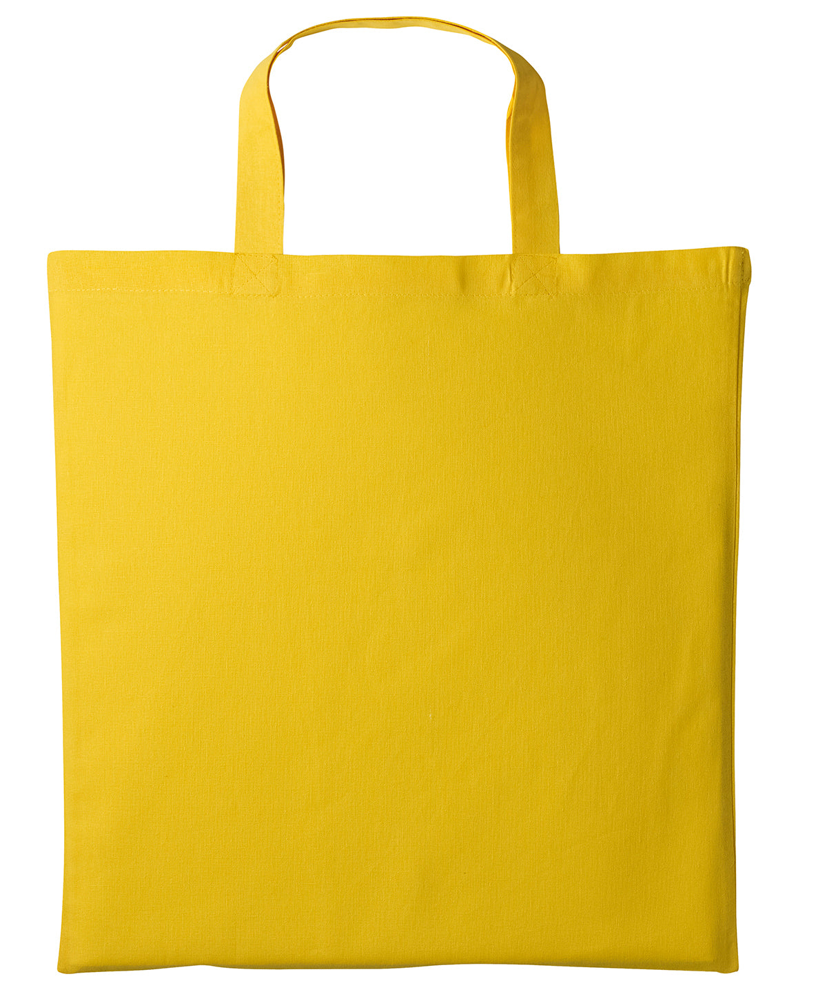 EcoFriendly Cotton Shopper Bag with Short Handles Unisex Adult Bags