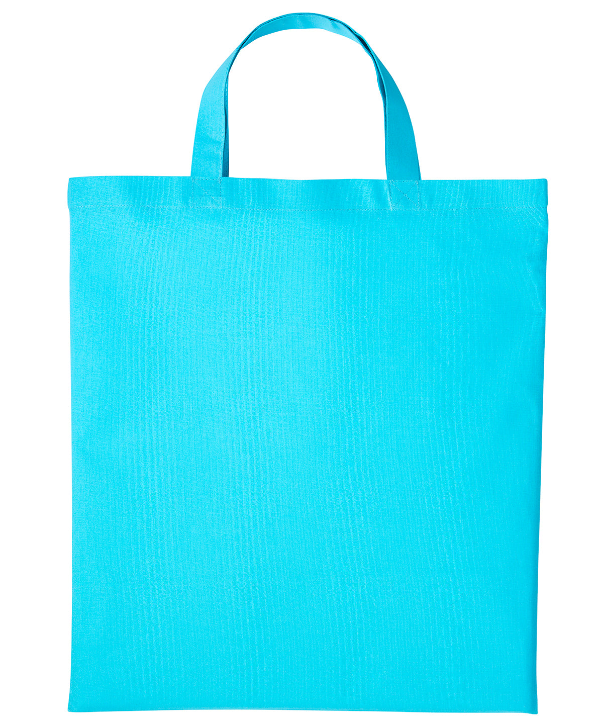 EcoFriendly Cotton Shopper Bag with Short Handles Unisex Adult Bags
