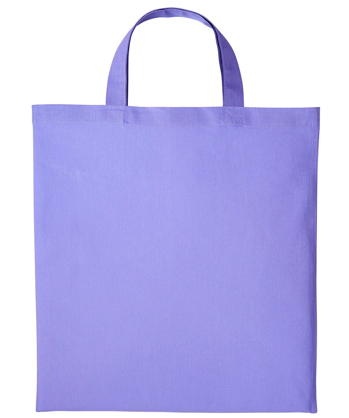 EcoFriendly Cotton Shopper Bag with Short Handles Unisex Adult Bags